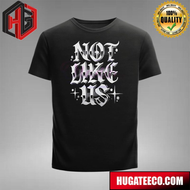Retro Not Like Us Kendrick Lamar Diss Drake T-Shirt