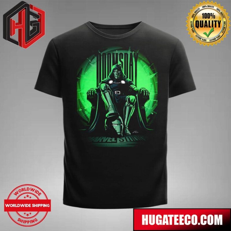 Robert Doom Downey Jr Doctor Doom Avengers Doomsday Marval Studios By Rico Jr Unisex T-Shirt