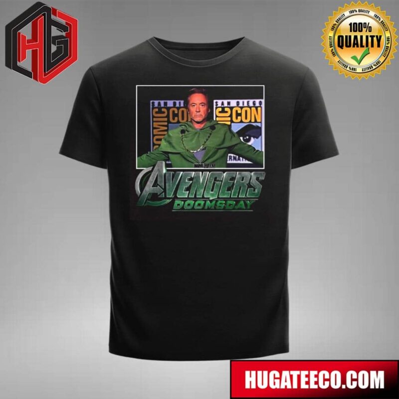 Robert Downey Jr As Doctor Doom Marvel Studios Unisex T-Shirt