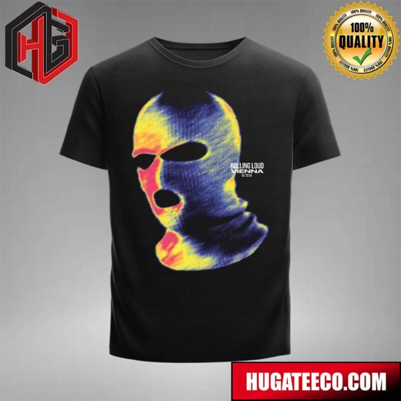 Rolling Loud Europe Tour 2024 Vienna Ebreichsdorf Racind On 5-7 July Black No Face Merch T-Shirt
