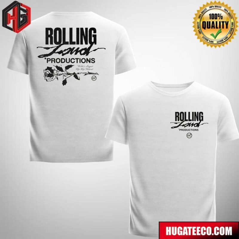 Rolling Loud Europe Tour 2024 Vienna Ebreichsdorf Racind On 5-7 July Production World’s Layout Hip-Hop Festival Merch T-Shirt