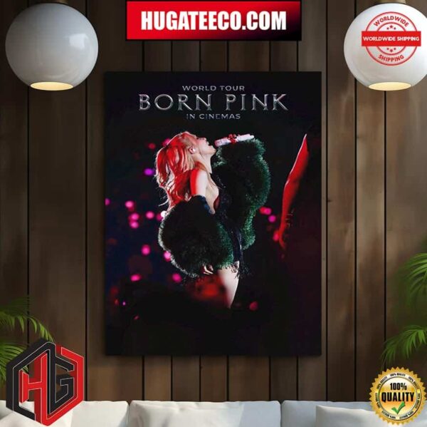 Roses Poster For Blackpink Born Pink Tour Film 2024 In Cinemas Fan Gift Home Decoration Poster Canvas