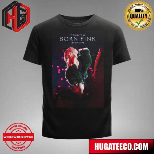 Roses Poster For Blackpink Born Pink Tour Film 2024 In Cinemas Fan Gift T-Shirt