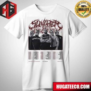 Slaughter To Prevail US And Canada Tour 2024 With Marilyn Manson And Five Finger Death Punch Schedule List T-Shirt