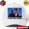 Vintage Grazed And Unfazed Donald Trump Fight Raised Fist Shooting Classic Cap