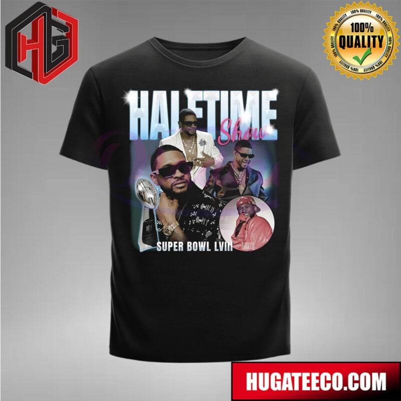 Super Bowl Halftime Show Usher Singer Merch T-Shirt