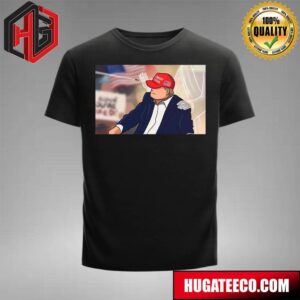 THE ANGEL OF GOD CAMPS AROUND THOSE WHO FEAR HIM AND DEFENDS THEM Trump Assasination Attempt Donald Trump 2024 T-Shirt