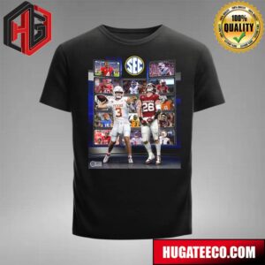 Texas Longhorns Vs Oklahoma Sooners Cotton Bowl On October 12 2024 Southeastern Conference Standings T-Shirt