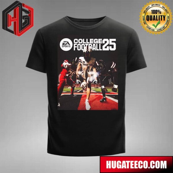 Texas Tech Red Raiders Football Ea Sports College 25 X Team Adidas T-Shirt