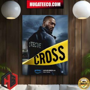 The Alex Cross Series Will Release On November 14 On Prime Video Home Decor Poster Canvas