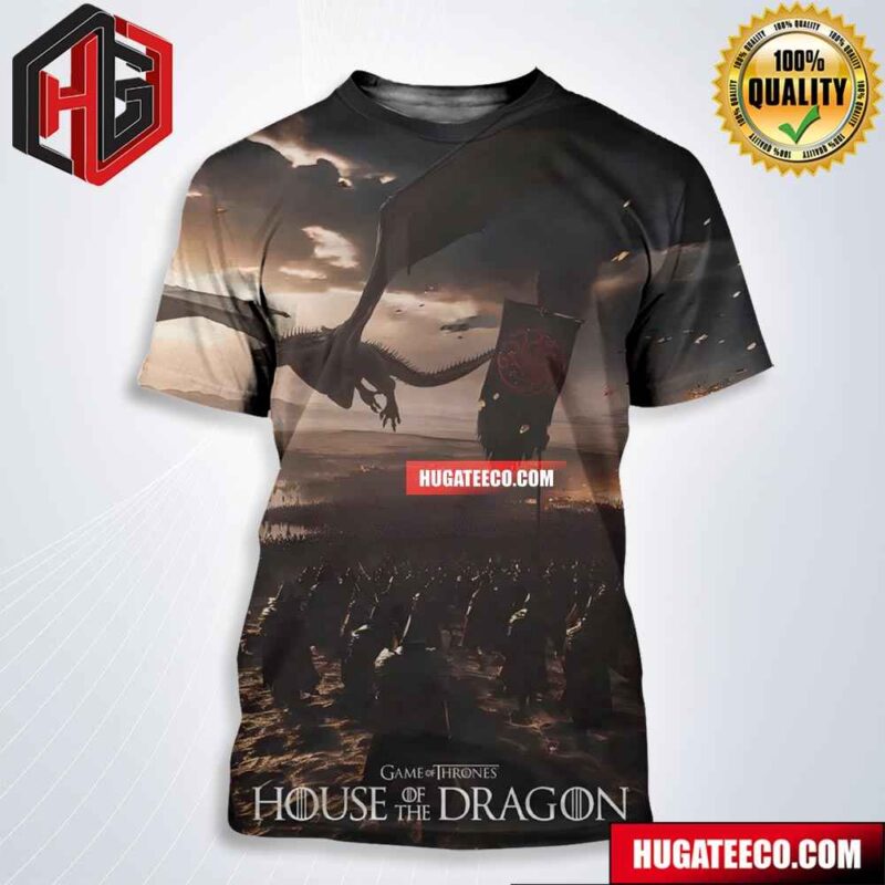 The Battle Of Rook?s Rest Game Of Thrones House Of The Dragon All Over Print Shirt
