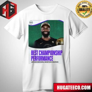 The ESPYS For Best Championship Performance Jaylen Brown Boston Celtics T-Shirt