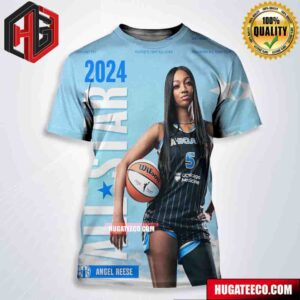 The First Season In The WNBA Angel Reese Chicago Sky Has Been Named To Her First All-Star Game All Over Print Shirt