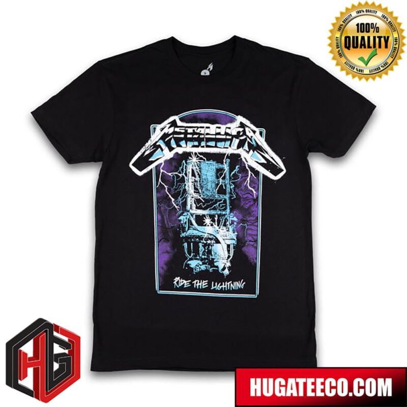 The List Of Every Crusher On Metallica Ride The Lightning Anniversary Tracklist Two Sides Merch T-Shirt