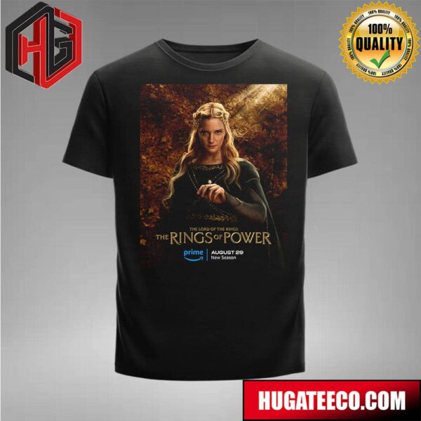 The Lord Of The Rings The Rings Of Power On Prime August 29 New Season T-Shirt