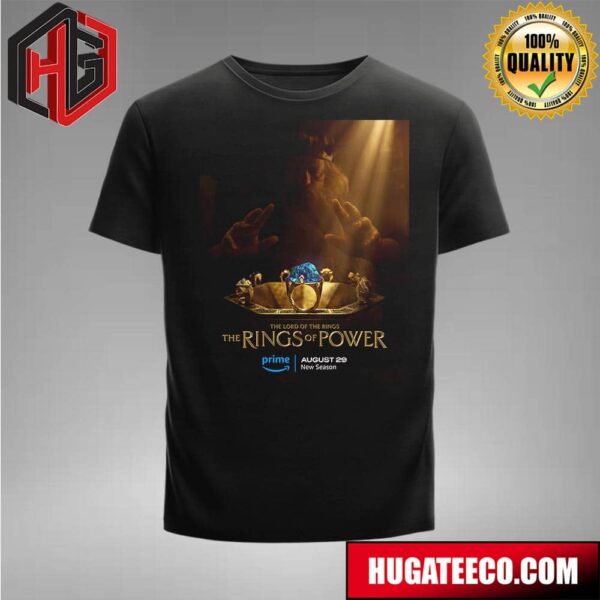 The Lord Of The Rings The Rings Of Power Seven For The Dwarf Lords On Prime August 29 New Season T-Shirt