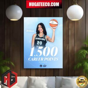 The Newest Member Of The 1500 Points Club 20 Isabelle Harrison 2024 Chicago Sky Home Decor Poster Canvas