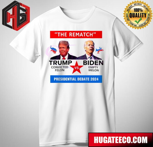 The Rematch Donald Trump vs Joe Biden Presidential Debate 2024 T-Shirt