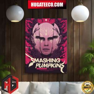 The Smashing Pumpkins Perform 28 06 2024 At Esch-Sur-Alzette In Luxembourg Home Decor Poster Canvas