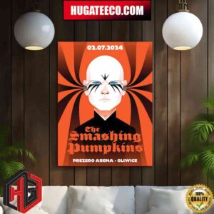 The Smashing Pumpkins Show At Prezero Arena In Gliwice On 02 07 2024 Home Decor Poster Canvas