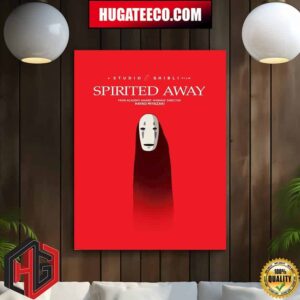 The Spirited Away Blu-Ray Steelbook A Studio Ghibli Film Home Decor Poster Canvas