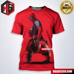 The X-Booty Era Funny Deadpool And Wolverine Version Deadpool All Over Print Shirt