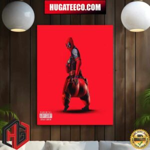 The X Booty Era Funny Deadpool And Wolverine Version Deadpool Home Decor Poster Canvas
