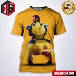 The X-Booty Era Funny Deadpool And Wolverine Version Wolverine All Over Print Shirt