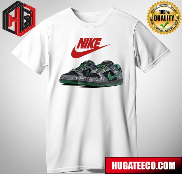 There Skateboards x Nike SB Dunk Low Pro QS Official Image Sneaker T-Shirt