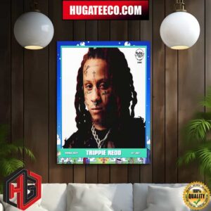Trippie Redd Performing This Weekend On July 5-7 At Rolling Loud Vienna 2024 Home Decor Poster Canvas