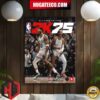 Vince Carter A Career Destined For Immortality NBA 2K25 Hall Of Fame Edition Cover Athlete Ball Over Everything Home Decor Poster Canvas