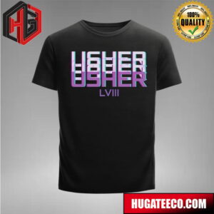 Usher Super Bowl LVIII Halftime Show Merch T-Shirt