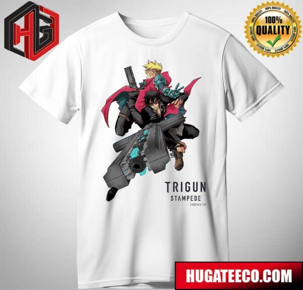 Vash And Nicholas Trigun Stampede Ver Special Visuals T-Shirt