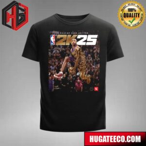 Vince Carter A Career Destined For Immortality NBA 2k25 Hall Of Fame Edition Cover Athlete Ball Over Everything T-Shirt