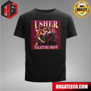 Vintage 90s Rapper Usher Halftime Show Merch T-Shirt