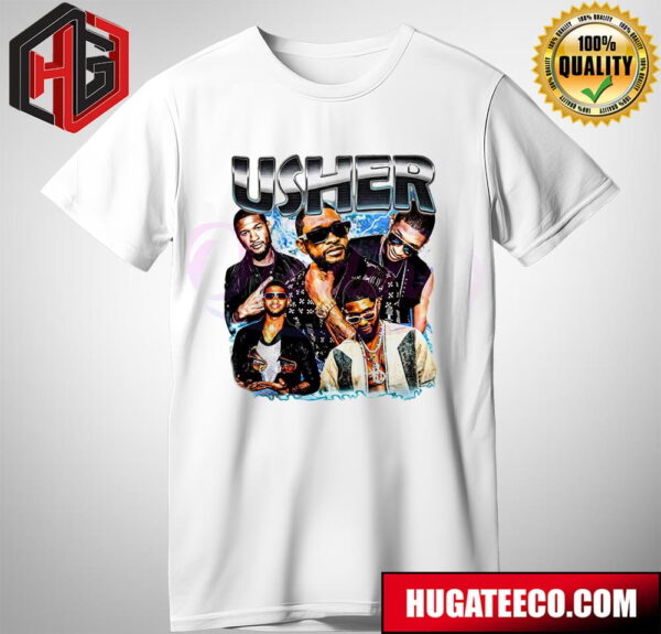 Vintage 90s Rapper Usher Merch T-Shirt