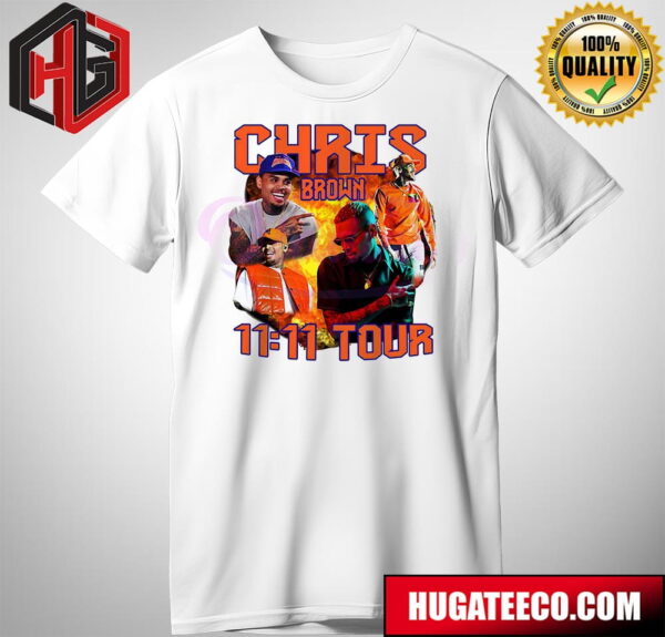 Vintage Chris Brown 11 11 Tour T-Shirt