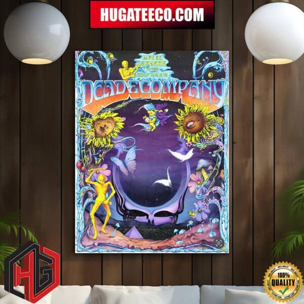 Vip Merch Poster For Dead And Company Live At Sphere In Las Vegas On July 11 12 13 2024 Home Decor Poster Canvas