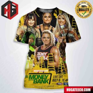 WWE Money In The Bank Match Presented By The Boys Live Sat July 6 2024 All Over Print Shirt