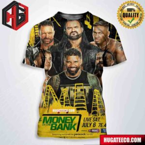 WWE Money In The Bank Match Presented By The Boys Live Sat July 6 All Over Print Shirt