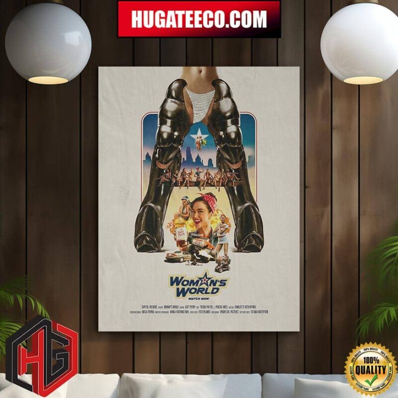 Women’s World 90s Poster By Katy Perry Home Decor Poster Canvas