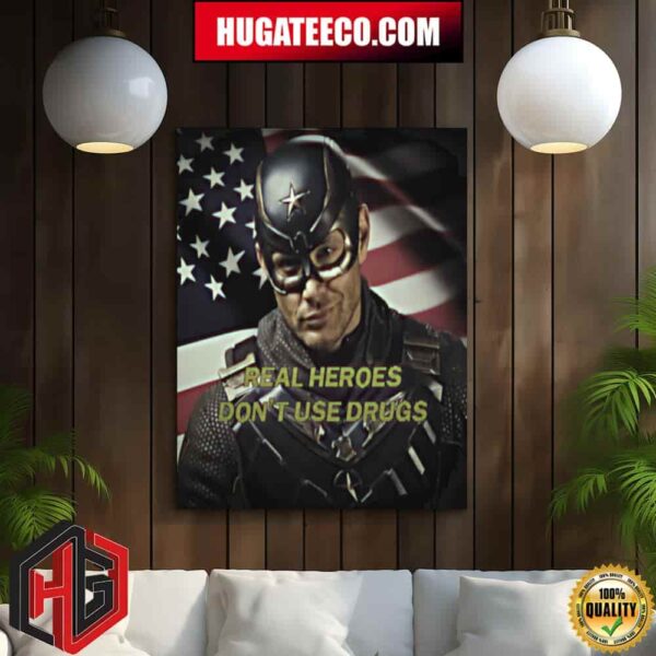 Ya Know Who Loves The Fourth Of July In The Boys Soldier Boy Real Heroes Don’t Use Drugs Home Decor Poster Canvas