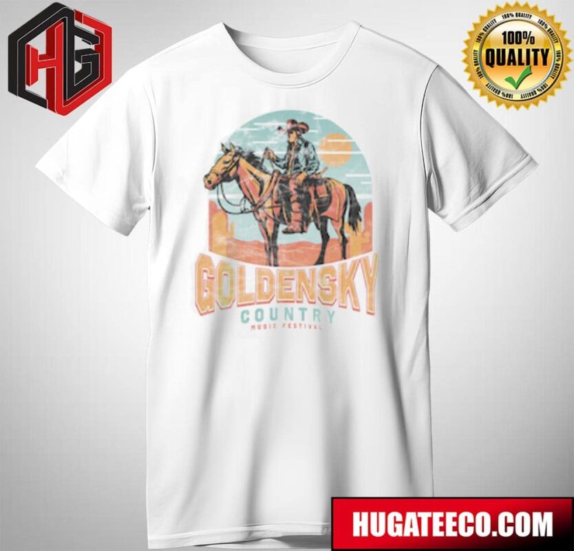 GoldenSky Country Music And Beer Festival 18 Oct 2024 In Sacramento CA Merch T-Shirt