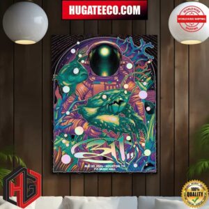 311 Merch Poster For In Houston Texas On Aug 20 2024 At 713 Music Hall Poster Canvas