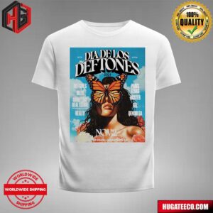 5th annual Dia De Los Deftones Line Up At Petco Park Sandiego CA Nov 2 2024 Merch T-Shirt