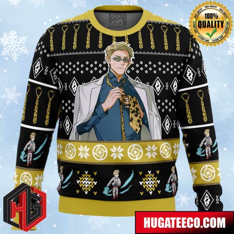 73 Sorcerer Nanami Kento Jujutsu Kaisen Anime Ape Chirstmas Gifts 2024 Xmas For Family And Friends Ugly Sweater