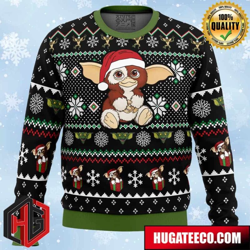 A Christmas Present Gremlins Anime Ape Chirstmas Gifts 2024 Xmas For Family And Friends Ugly Sweater