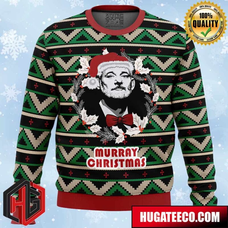 A Very Murray Christmas Anime Ape Chirstmas Gifts 2024 Xmas For Family And Friends Ugly Sweater