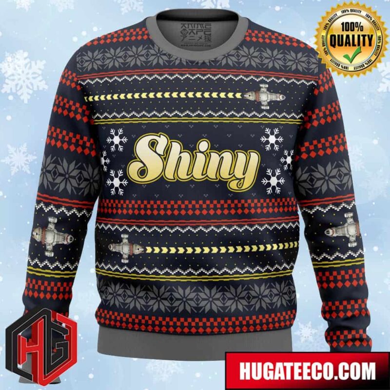 A Very Shiny Christmas Firefly Anime Ape Chirstmas Gifts 2024 Xmas For Family And Friends Ugly Sweater