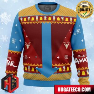 Airbenders Air Nomads Avatar Anime Ape Chirstmas Gifts 2024 Xmas For Family And Friends Ugly Sweater